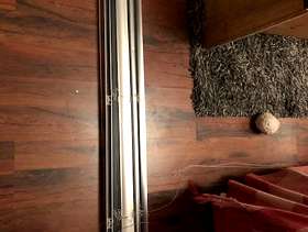 Freecycle Silver aluminium blind