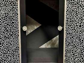 Freecycle Black and Silver Storage Cabinet £115