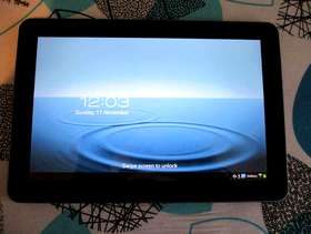 Freecycle Samsung Galaxy Tab GT-P7510 16GB, Wi-Fi, 10.1in - Black