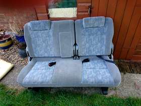 Freecycle Mazda bongo middle seats, with runners.