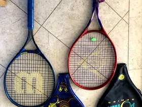 Freecycle Wilson and Dunlop Tennis racket