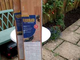 Freecycle Laminate flooring - 2 packs