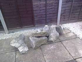 Freecycle Rockery stones