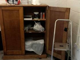Freecycle Wooden cabinet
