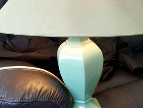 Freecycle Pale Green Lamp