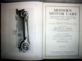 Freecycle Modern Motor Cars 1924, 3 Vols.
