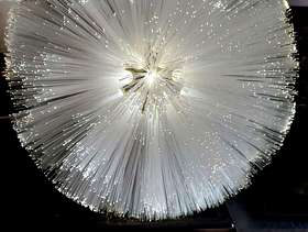 Freecycle Fibre optic lamp