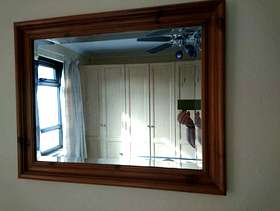 Freecycle Pine Mirror