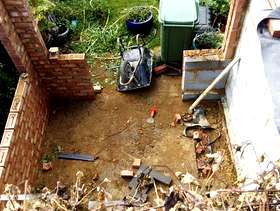 Freecycle Garden ornament