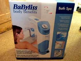 Freecycle BaByliss body benefits bath spa