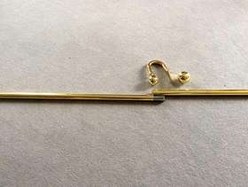 Freecycle Curtain pole