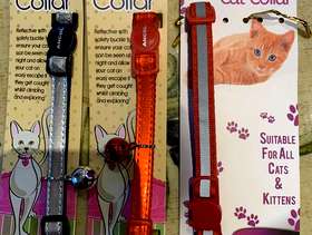 Freecycle Cat collars x 3