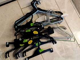 Freecycle Spare coat-hangers