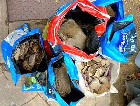 Freecycle 6 bags of loose aggregate