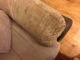 Freecycle 3 seater grey sofa