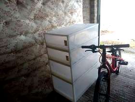 Freecycle 4 x stackable Muji drawers