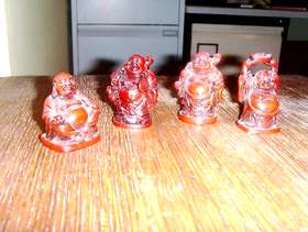 Freecycle Buddhas set of 4