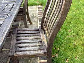 Freecycle Garden table and chairs