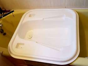 Freecycle Over bath baby bath