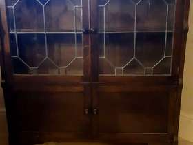 Freecycle Glass fronted cabinet
