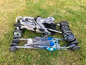 Freecycle Cheeco and mama's & papa push chair