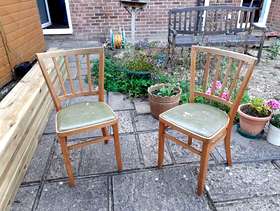 Freecycle 2 x dining chairs