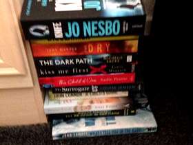 Freecycle Selection of thriller and a few easy reads over 30 ...
