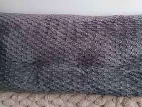 Freecycle Grey textured cushion