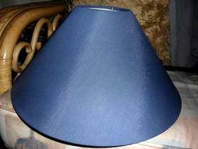 Freecycle Navy lampshade