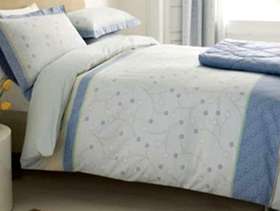 Freecycle Double bedset - elements katami blue