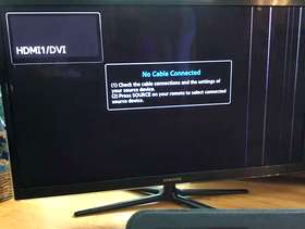 Freecycle 55” Samsung tv