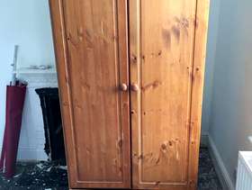 Freecycle Pine Wardrobe