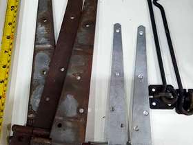 Freecycle Gate hinges and cabin hooks