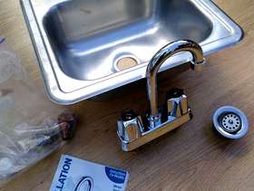 Freecycle Stainless Sink unit and Mixer Tap