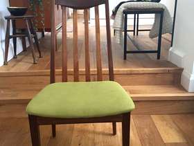 Freecycle X4 G Plan dining chairs