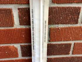 Freecycle Curtain rail