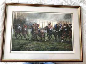 Freecycle Limited edition D M Dent Racing Print