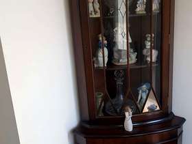 Freecycle Mahogany tall corner unit