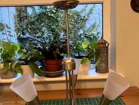 Freecycle 2 ceiling lights