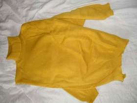 Freecycle New ladies mustard jumper plus size 28-30