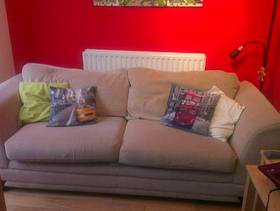 Freecycle 3 Seater Sofa plus Arm chair