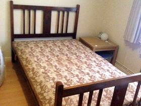 Freecycle Vintage Wooden Bed Frame