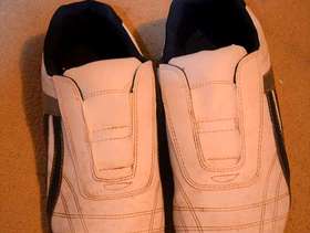 Freecycle White Trainers - barely used