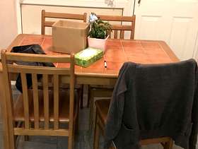 Freecycle Table and chairs