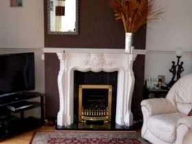 Freecycle White Ornate Fire Surround
