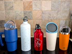 Freecycle Various drinking bottles and travel cups in good condition