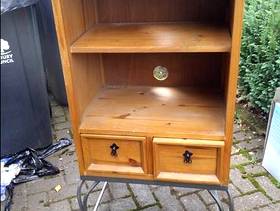 Freecycle Stereo cabinet