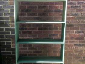 Freecycle Large wooden book case.