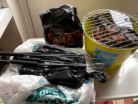 Freecycle Bucket barbecue