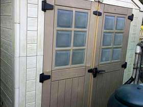 Freecycle Keter 7x3 Foot Outdoor Storage Shed